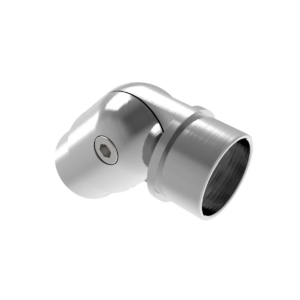 Coude orientable jusqu&rsquo;à 90° pour tube ∅42.4mm  inox