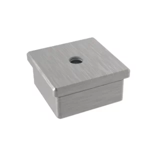 Embout de poteaux pour support tige 40*40 inox