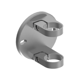 Ancrage latéral diam 120 pour tube 42.4mm  inox 304