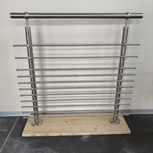 Garde-corps inox et barres à partir de 220€ TTC/ML