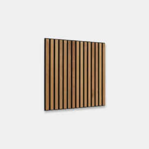 Chêne naturel rustique, feutre noir 60*60